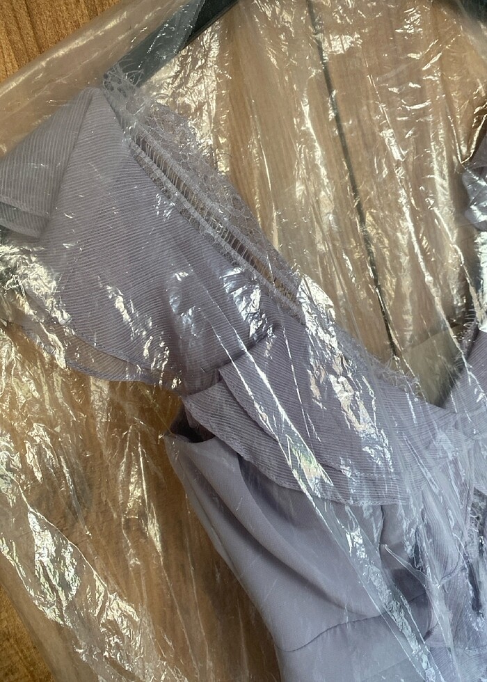 Alfa Beta markalı lila abiye - Görsel 3