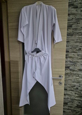 Beyaz Geleneksel Karate Kıyafeti (GI) kız erkek spor geyim - Görsel 8