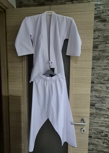 Kadın erkek  Beyaz sport geyim karate sport  geyim - Görsel 11