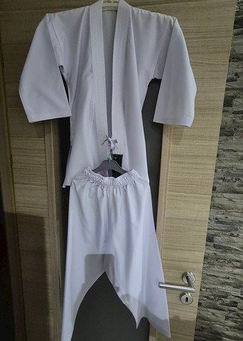 Kadın erkek  Beyaz sport geyim karate sport  geyim - Görsel 9