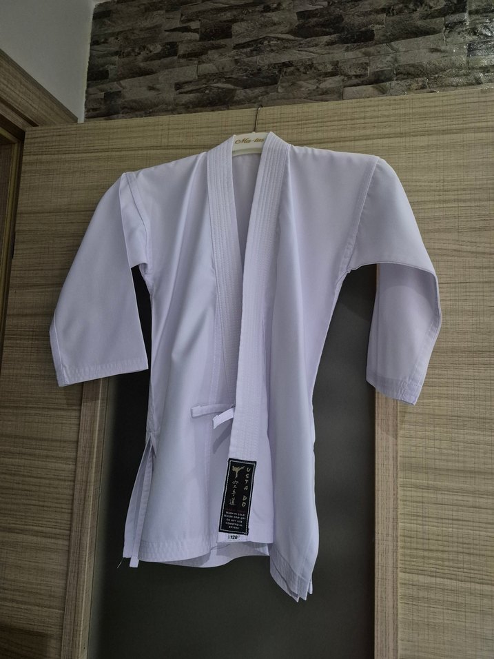 Kadın erkek  Beyaz sport geyim karate sport  geyim - Görsel 2