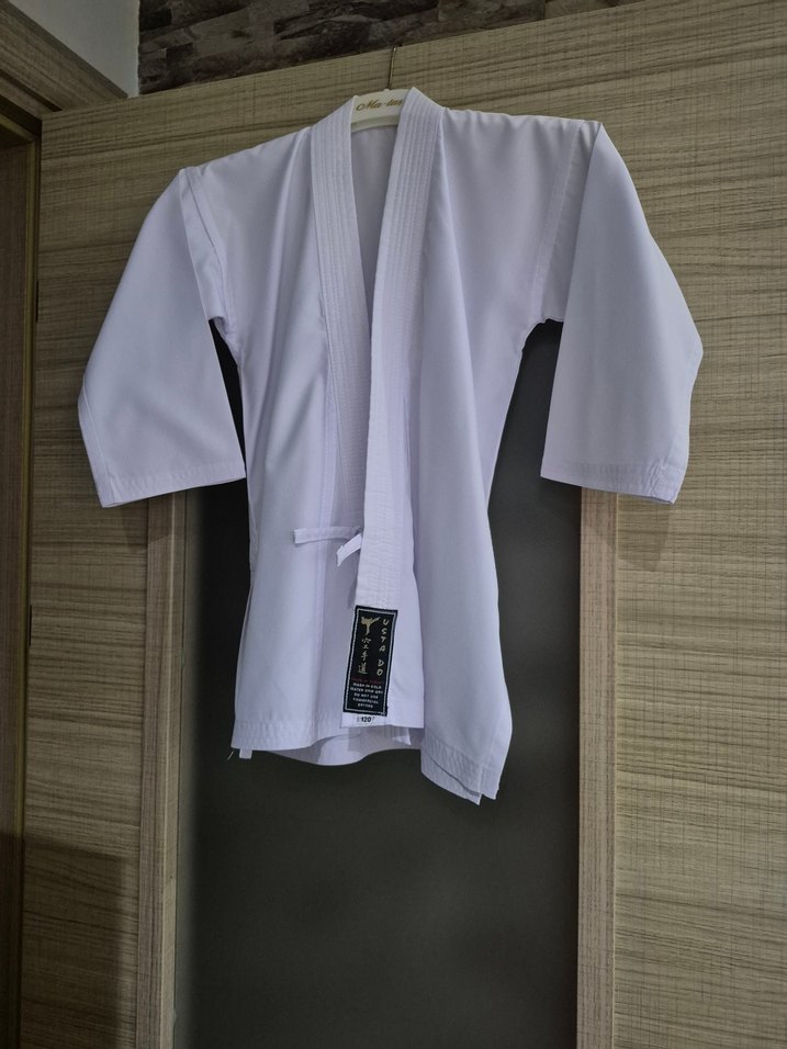 Kadın erkek  Beyaz sport geyim karate sport  geyim - Görsel 3