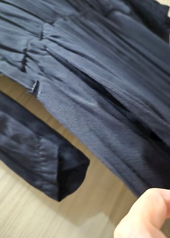 Siyah Uzun Kollu Hamile Tulum - Görsel 10