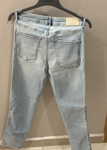 Diğer Kadın Bej Denim Regular Fit Pantolon