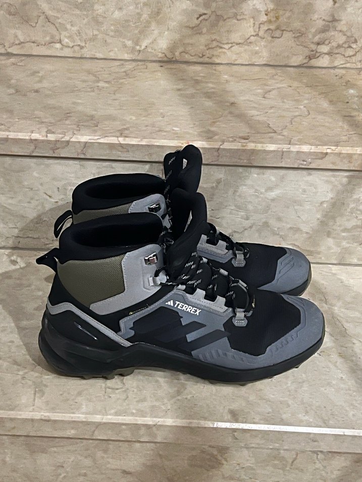 Erkek Gri Terrex Outdoor Spor Ayakkabısı 46 numara - Görsel 2