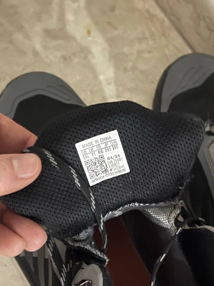 Erkek Gri Terrex Outdoor Spor Ayakkabısı 46 numara - Görsel 4