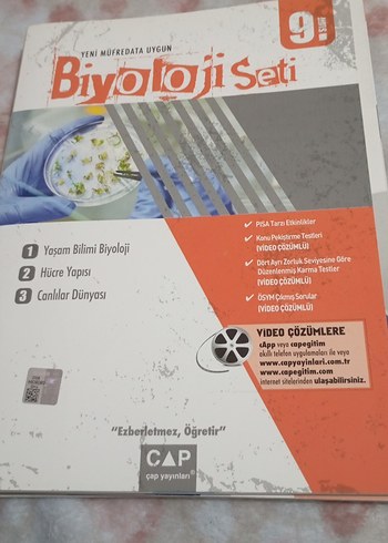 Biyoloji Seti 9. Sınıf - Çap Yayınları