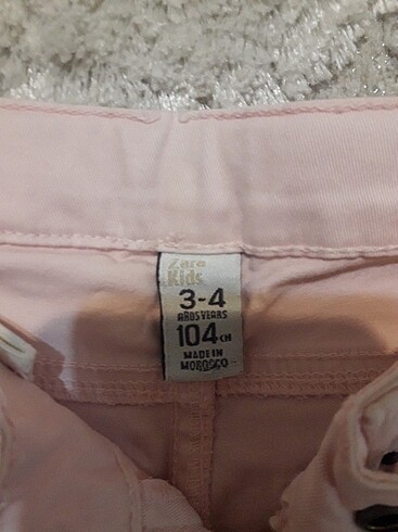 24-36 Ay Beden Kiz cocuk 3 4 yas zara pantolon