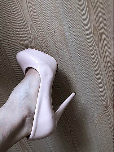 Pudra Platform Topuklu Ayakkabı - Görsel 5