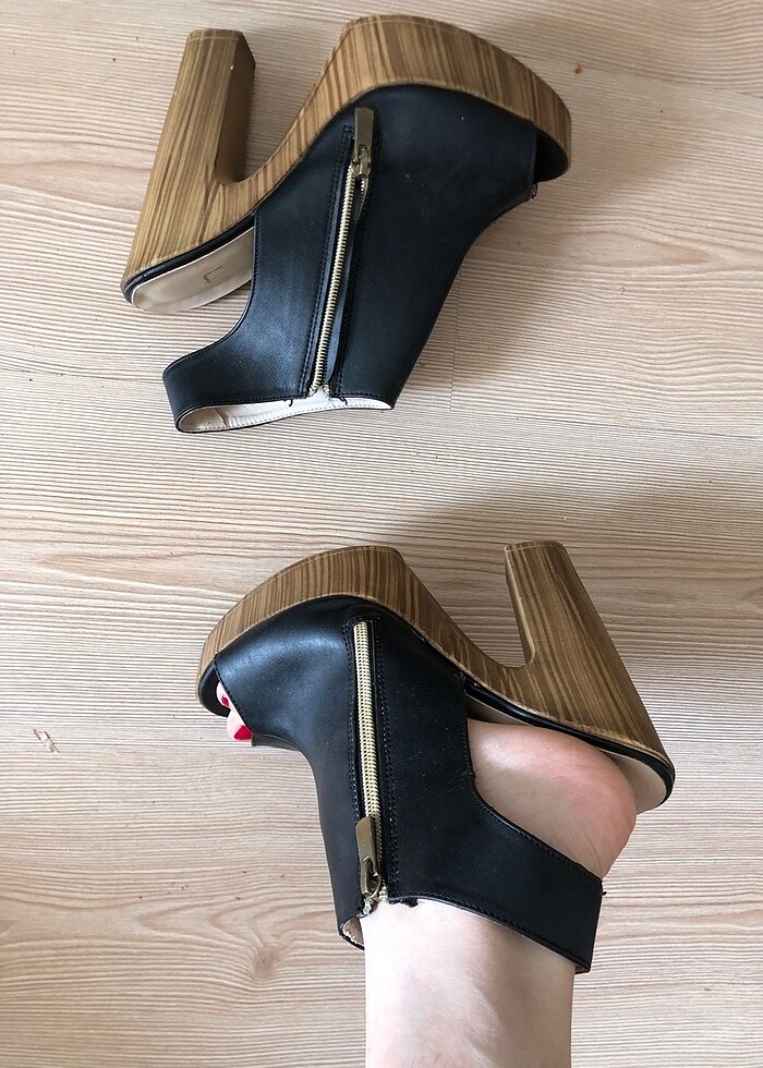 Platform Topuklu Ayakkabı - Görsel 4