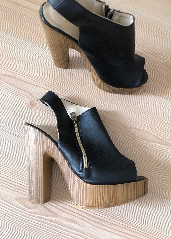 Platform Topuklu Ayakkabı - Görsel 3