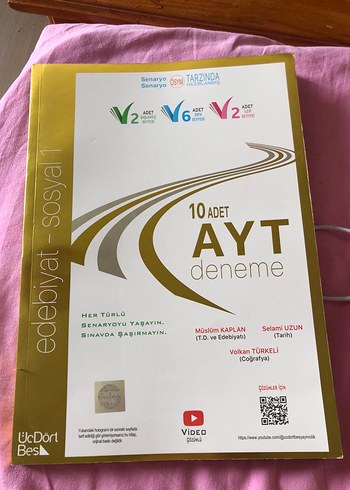 Edebiyat-Sosyal 10 ADET AYT Deneme