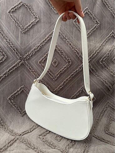 Stylebag beyaz kadın kol çantası
