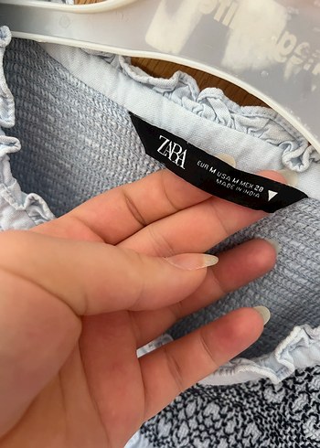 Nakışlı Bohem Uzun Kollu Keten Gömlek - Görsel 4