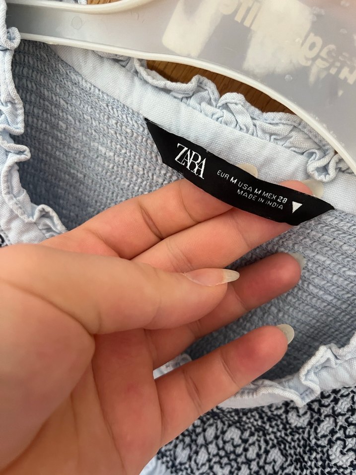 Nakışlı Bohem Uzun Kollu Keten Gömlek - Görsel 4