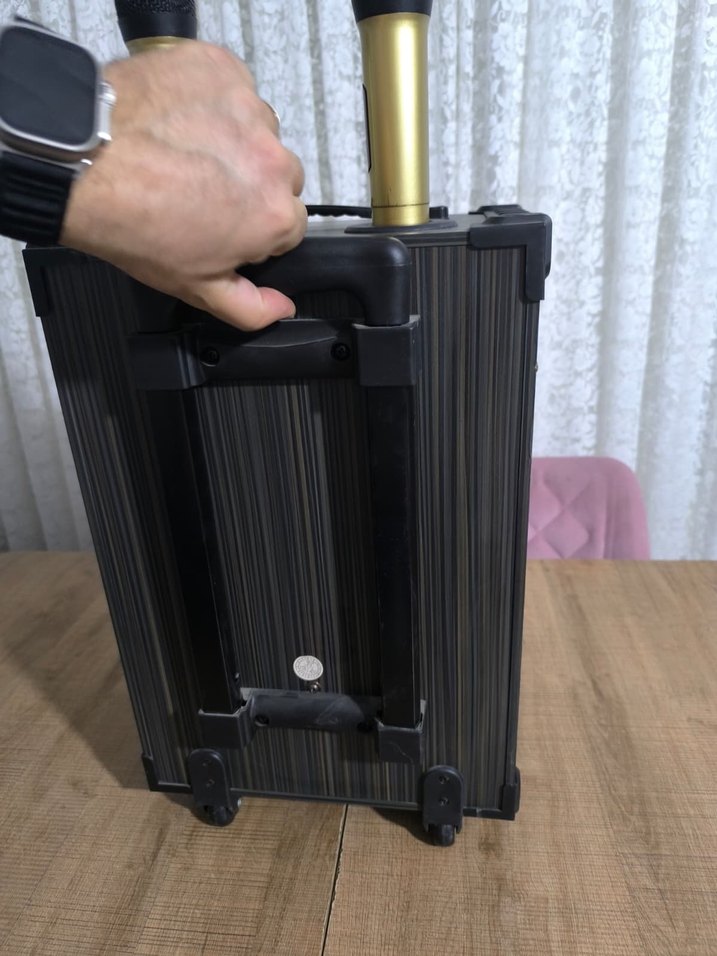 Renkli Taşınabilir Bluetooth Hoparlör - Görsel 3