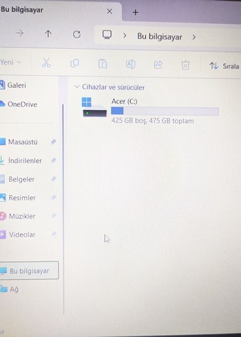 TEMİZ ACER ASPİRE A315 42G/RYZEN 5/8GB/512GB M2/2+2 4GB EKRAN K. - Görsel 11
