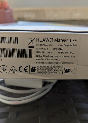 TEMİZ KUTULU KILIFLI HUAWEİ MATEPAD SE/4GB RAM/64GB BELLEK - Görsel 6
