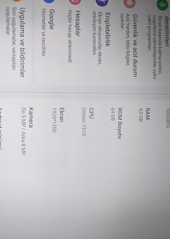 SIFIR EKRAN LENOVO TAB M10 3.GEN/4GB/64GB/BATARYA İYİ DURUMDA - Görsel 7
