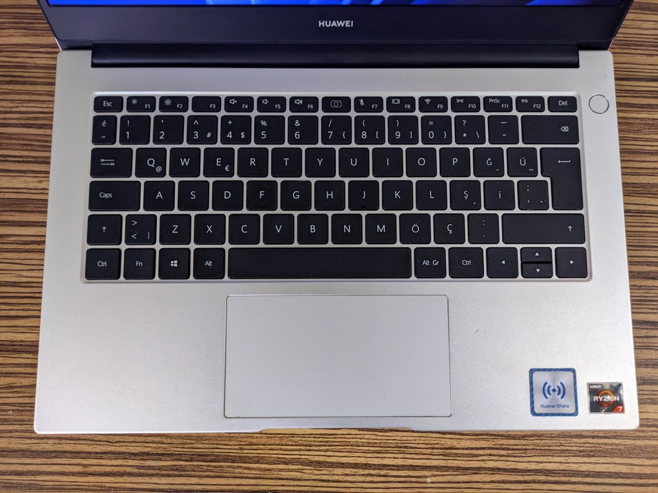 COK TEMİZ HUAWEİ MATEBOOK D14/RYZEN 7/8GB/512GB M2/1GB RX VEGA10 - Görsel 2