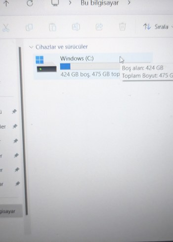 SORUNSUZ CASPER F500/ İ5 11.NESİL/ 16GB DDR4/ 512GB M2 SSD - Görsel 11