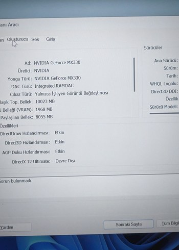 TERTEMİZ DELL VOSTRO 3400/İ5 11.NES/16GB DDR4/512GB M2/2GB MX330 - Görsel 8