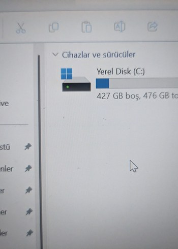 TERTEMİZ DELL VOSTRO 3400/İ5 11.NES/16GB DDR4/512GB M2/2GB MX330 - Görsel 9