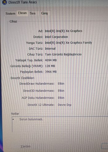 TERTEMİZ HP 15/ İ5 11.NESİL/8GB DDR4/256GB M2 SSD/BAT. ÇOK İYİ - Görsel 9