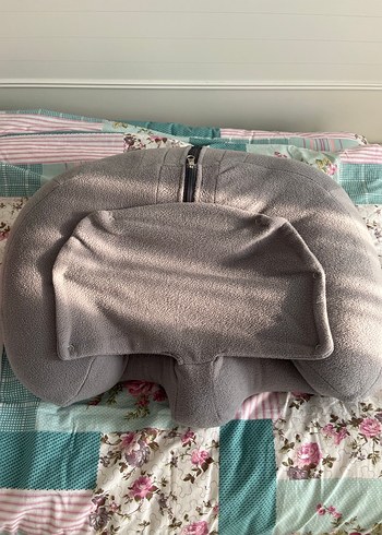 Gri Emzirme ve Hamilelik Destek Yastığı - Görsel 3