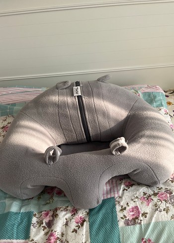 Gri Emzirme ve Hamilelik Destek Yastığı - Görsel 2