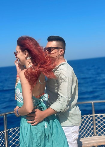 Turkuaz Bohem ikili takım - Görsel 3