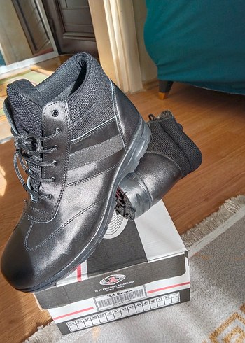 Siyah Bağcıklı Biker Erkek Bot - Görsel 2