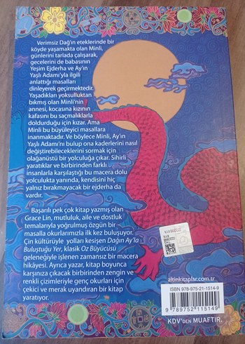 Dağın Ay'la Buluştuğu Yer - Grace Lin /Gençlik Romanı