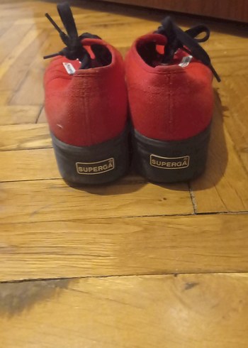 37 Beden Superga Dolgu Topuk Spor Ayakkabı/37 Numara
