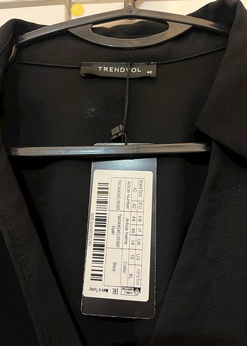 Siyah Midi Elbise - Görsel 4