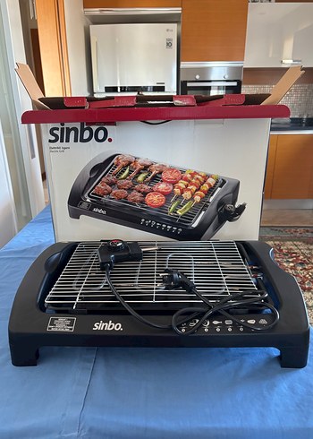 Sinbo Siyah Elektrikli Izgara - Görsel 3