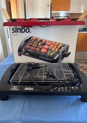 Sinbo Siyah Elektrikli Izgara - Görsel 2