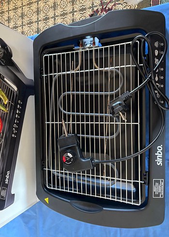 Sinbo Siyah Elektrikli Izgara - Görsel 4