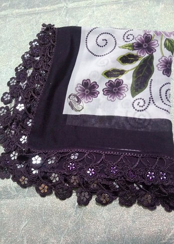 Dantel Kenarlı Renkli Bohem Kadın Fuları yemeni ler - Görsel 5