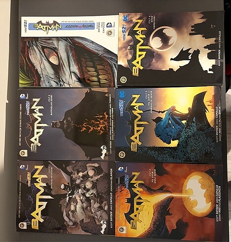 The Batman New 52 Dc Çizgi Roman Set 6 Kitap