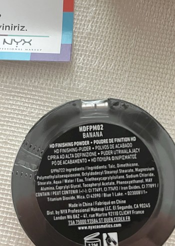 NYX HD sabitleyici  Pudra - Bej - Görsel 3