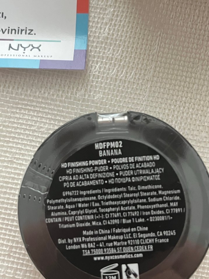 NYX HD sabitleyici  Pudra - Bej - Görsel 3