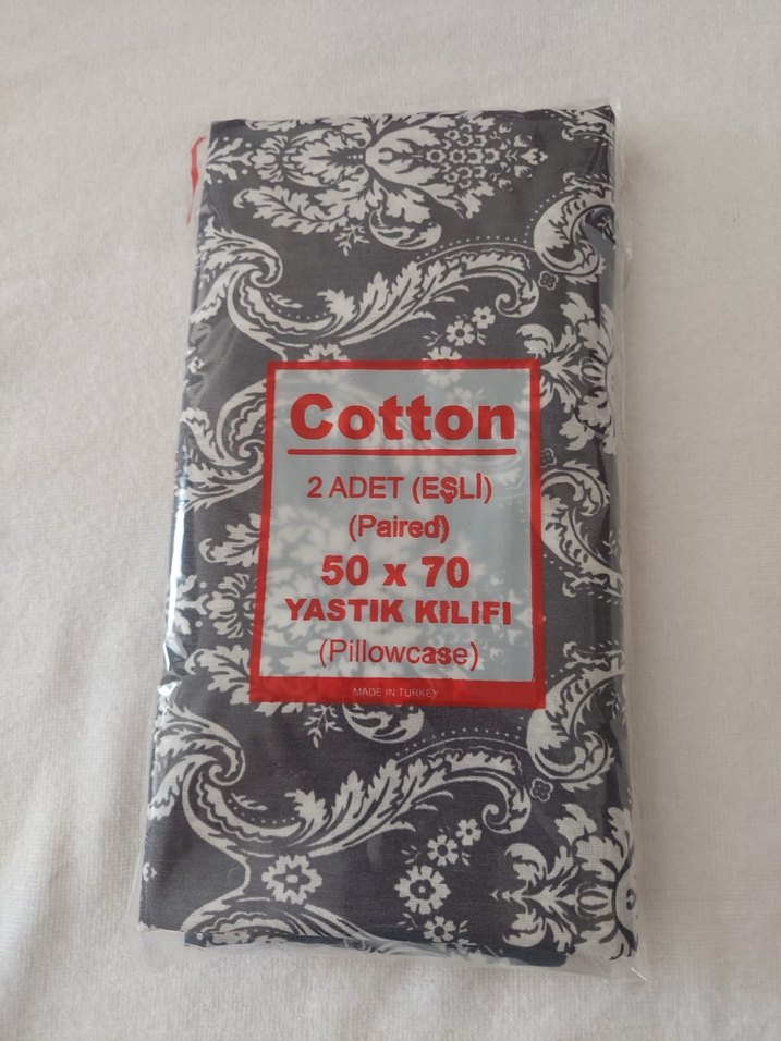 Gri Desenli Yastık Kılıfı - Görsel 2