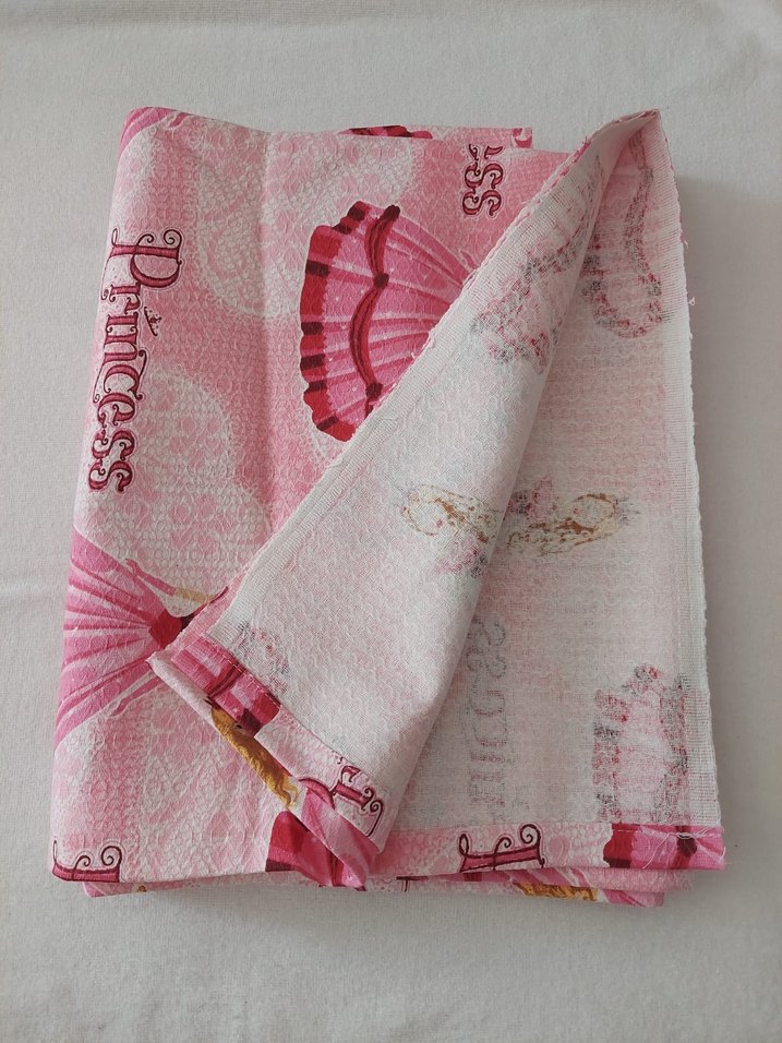 Pembe Prenses Baskılı Çocuk Pike - Görsel 4