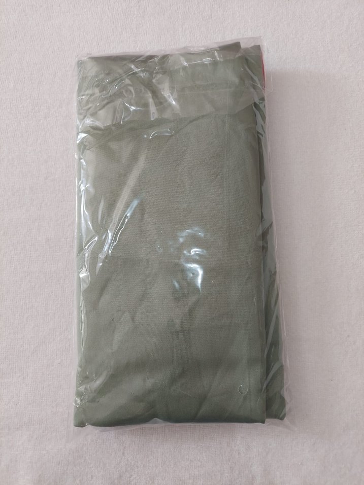 Pamuklu Haki Yastık Kılıfı 50x70 cm 2'li - Görsel 2