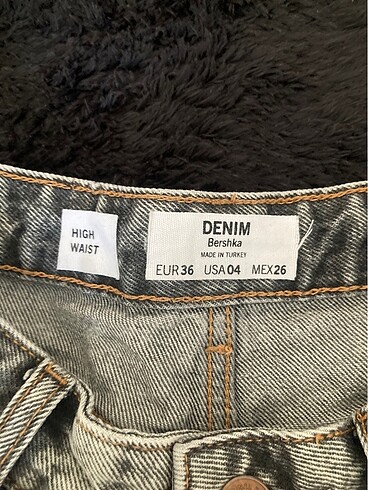 s Beden Bershka Kot Şort