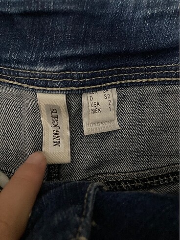 xs Beden Vintage Mango Kot Şort