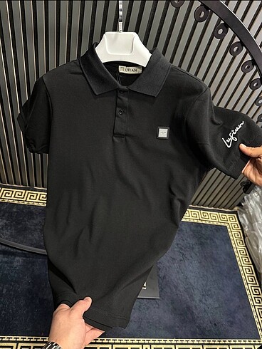 Siyah Polo yaka Lufian