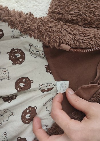 LCW astarlı  peluş tulum - Görsel 2