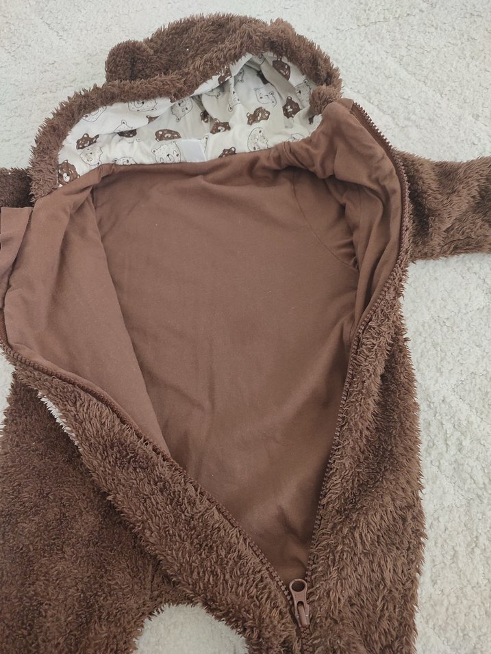 LCW astarlı  peluş tulum - Görsel 5